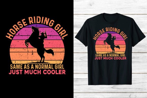 A Graphic Designer's Take on a Horse Riding Illustration for Branding