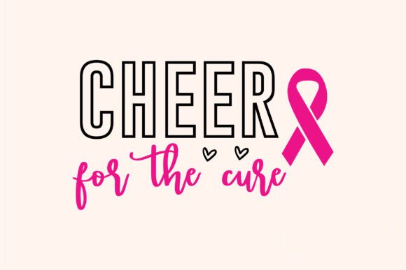 Cheer for the Cure Graphics for Meaningful T-Shirt Designs
