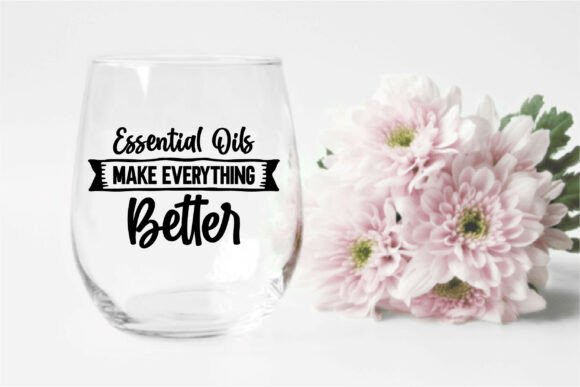 Essential Oils Graphics: A T-Shirt Design Branding Review
