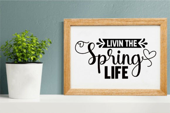 Reviewing Livin the Spring Life Graphics for T-Shirt Designs & Editorial Use