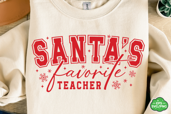 Santa's Favorite Teacher: A Designer's Embroidered Perspective
