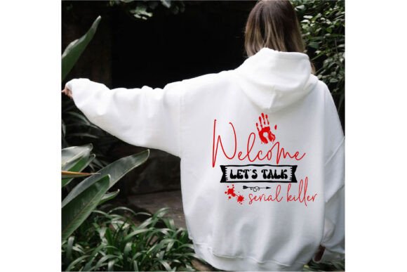 Welcome Let's Talk: A Bold Serial Killer Graphics Set for T-Shirts & Products